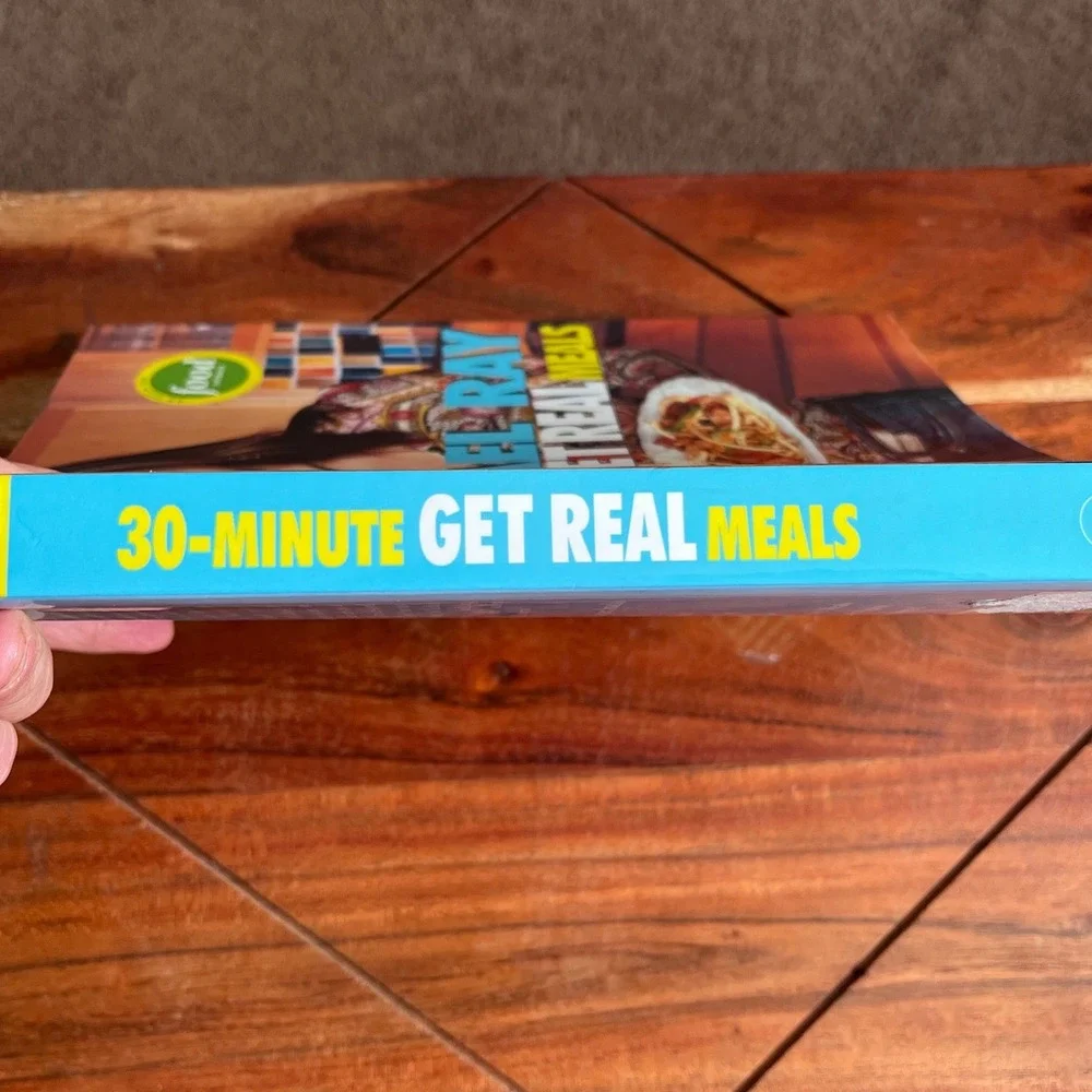 Rachael Ray 30-Minute Get Real Meals Cookbook 1st Edition 2005 Food Network